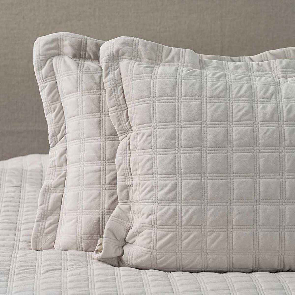 Quilt Cannon S&uacute;per King Squares Sand