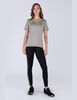 Polera Manga Corta Fitness Mujer Everlast