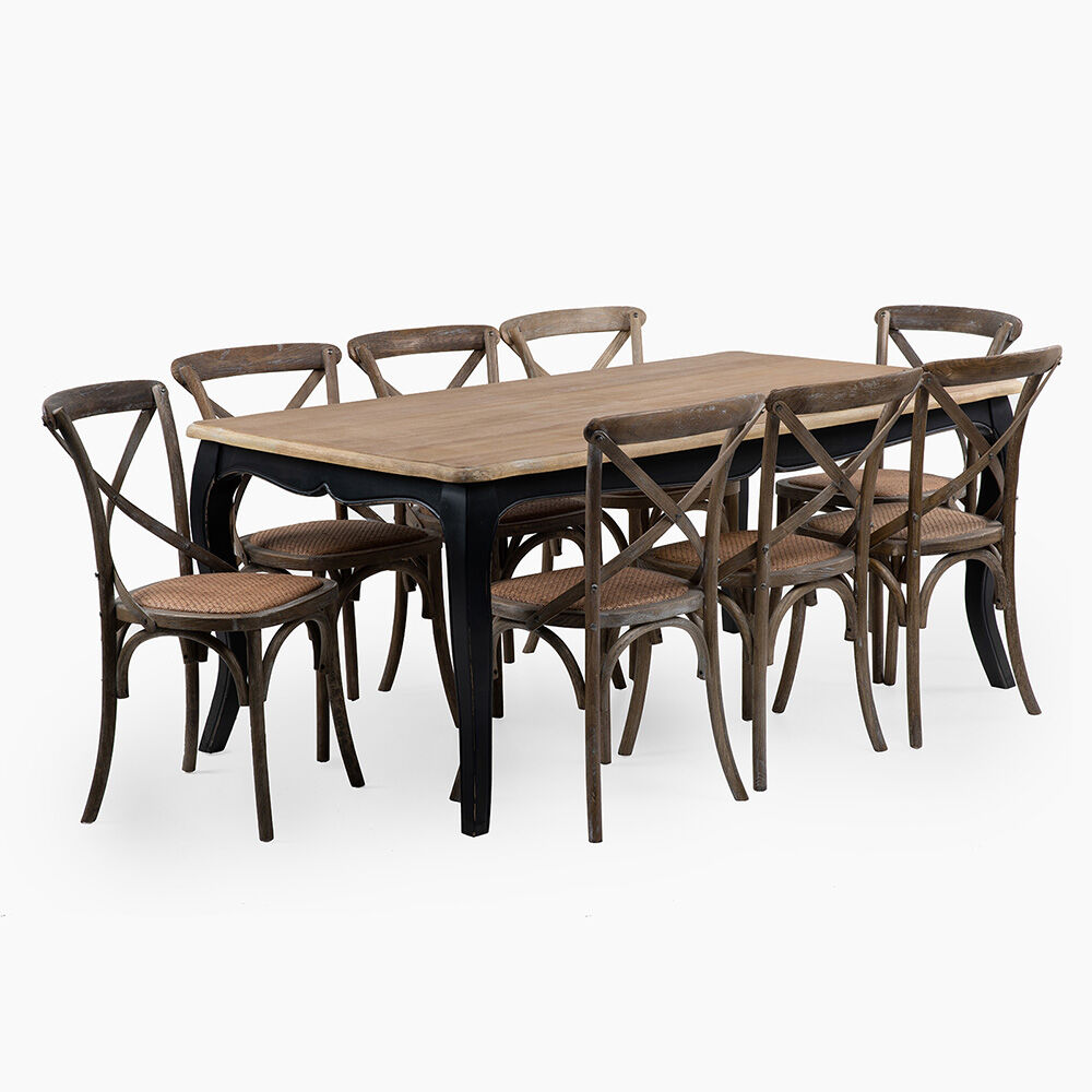Juego de Comedor Spazzio Vittoria 8 Sillas