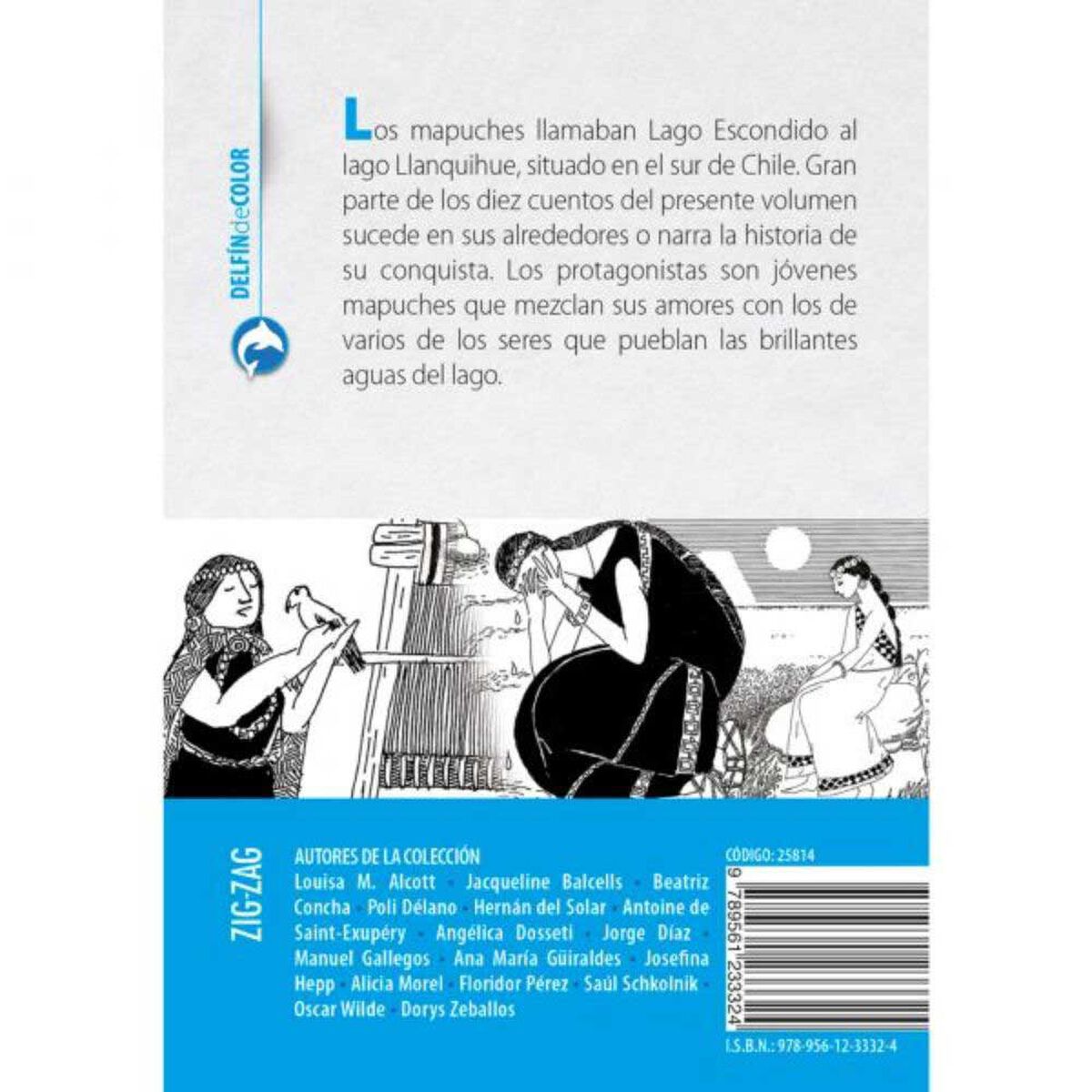 Libro Cuentos Mapuches del Lago Escondido Manuel Gallegos Zig-Zag