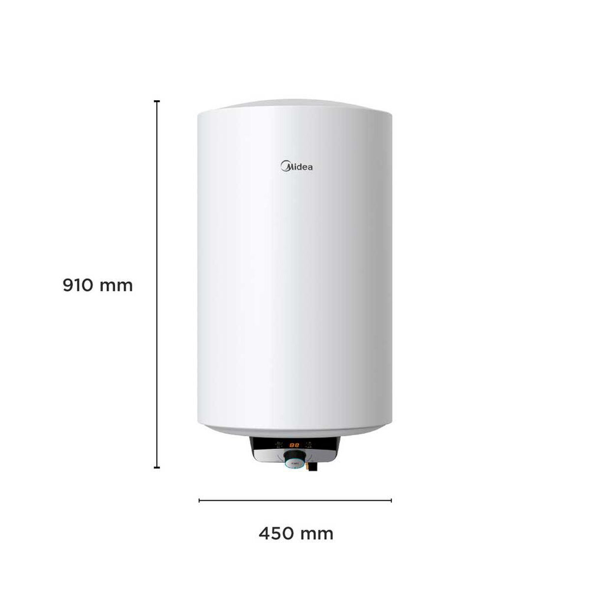Termo Eléctrico Midea MWH100-15EFG[CL]W 100 lts