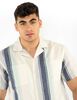 Camisa Rayas Manga Corta Hombre Icono