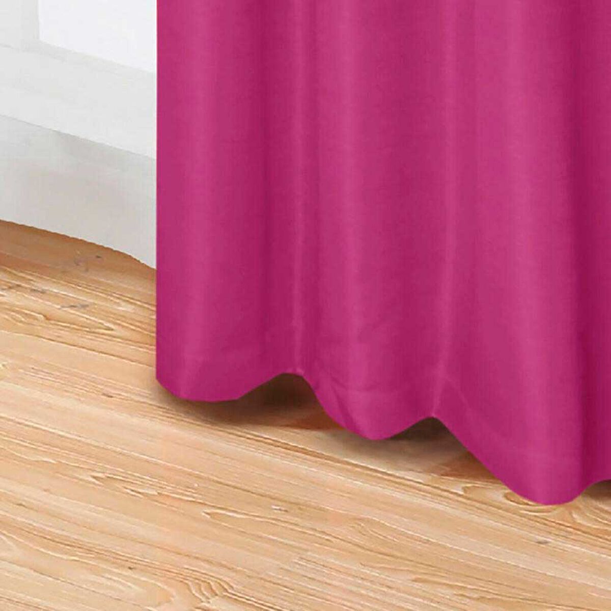 Combo Cortinas Doral Tabatha 220 x 140 cm Fucsia