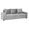 Juego de Living Innovamuebles Kahlo Sofá 3 Cuerpos + Dos Sillones 1 Cuerpo Gris