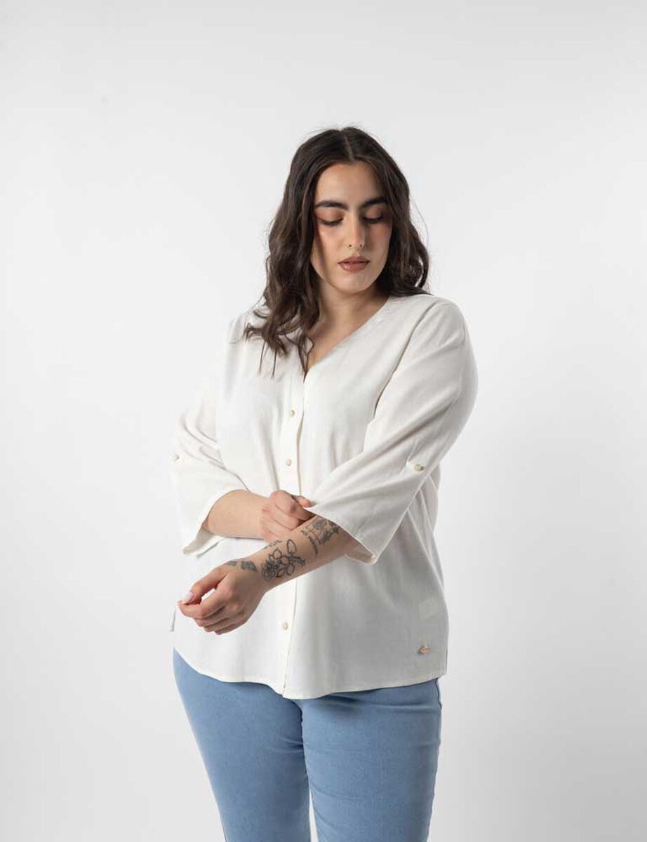 Blusa Lino Mujer Extralindas