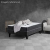 Cama Europea Celta 1,5 Plazas Active + Set Textiles + Almohada