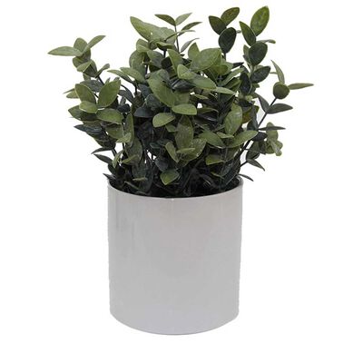 Planta Artificial Cemento Vgo  29 cm Blanco