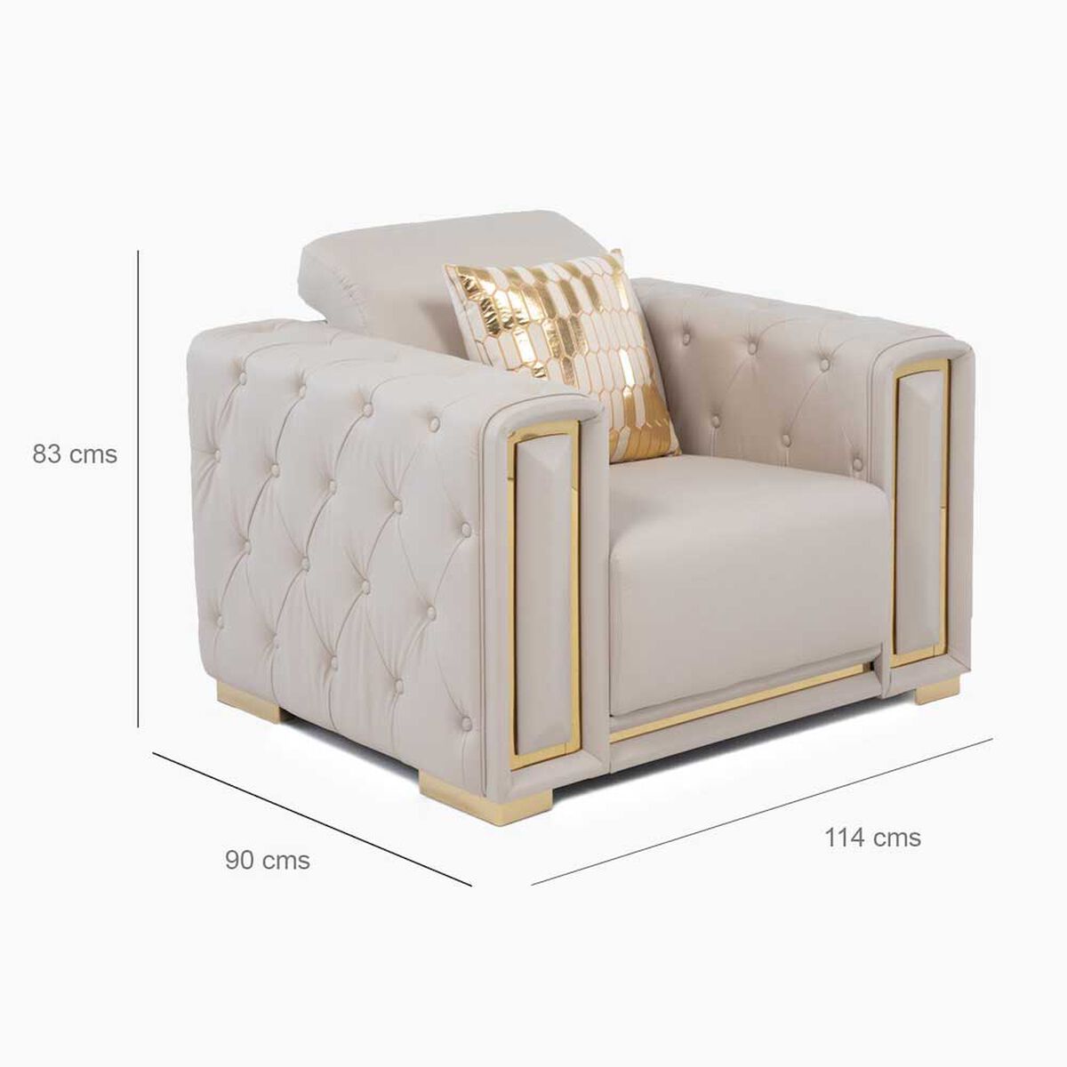 Bergere Daniels 1 Cuerpo Beige