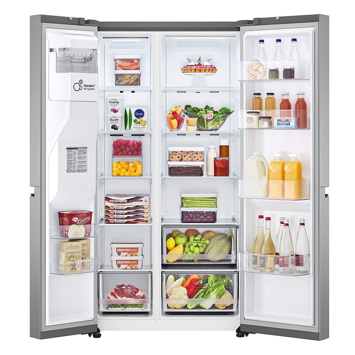 Refrigerador Side by Side LG GS66SPP 406 lts.