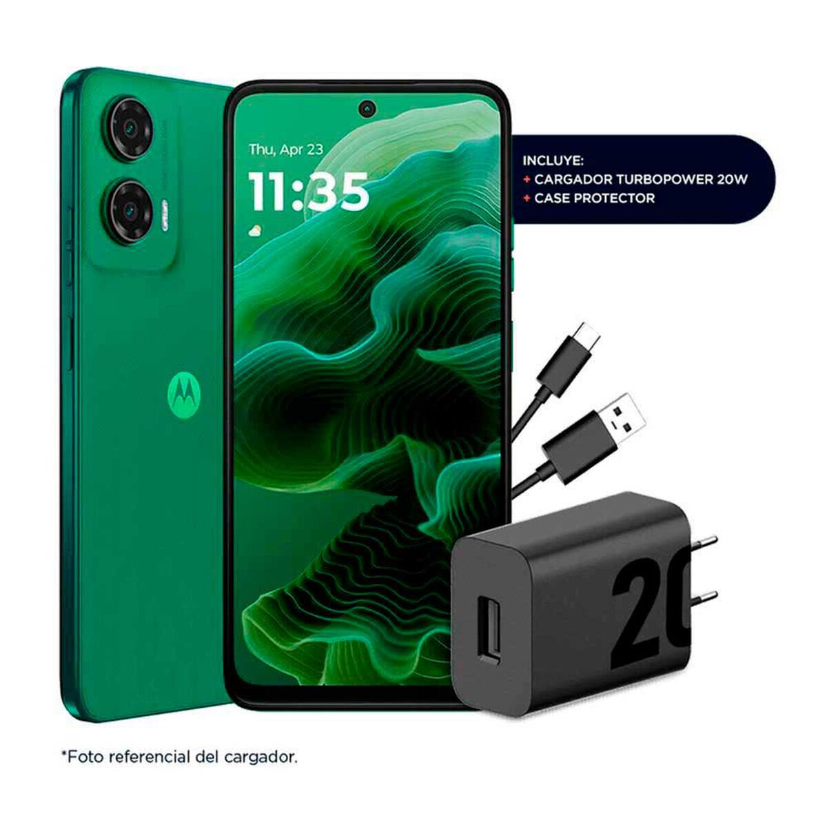 Celular Motorola Moto G35 5G 128GB 6,7" Verde