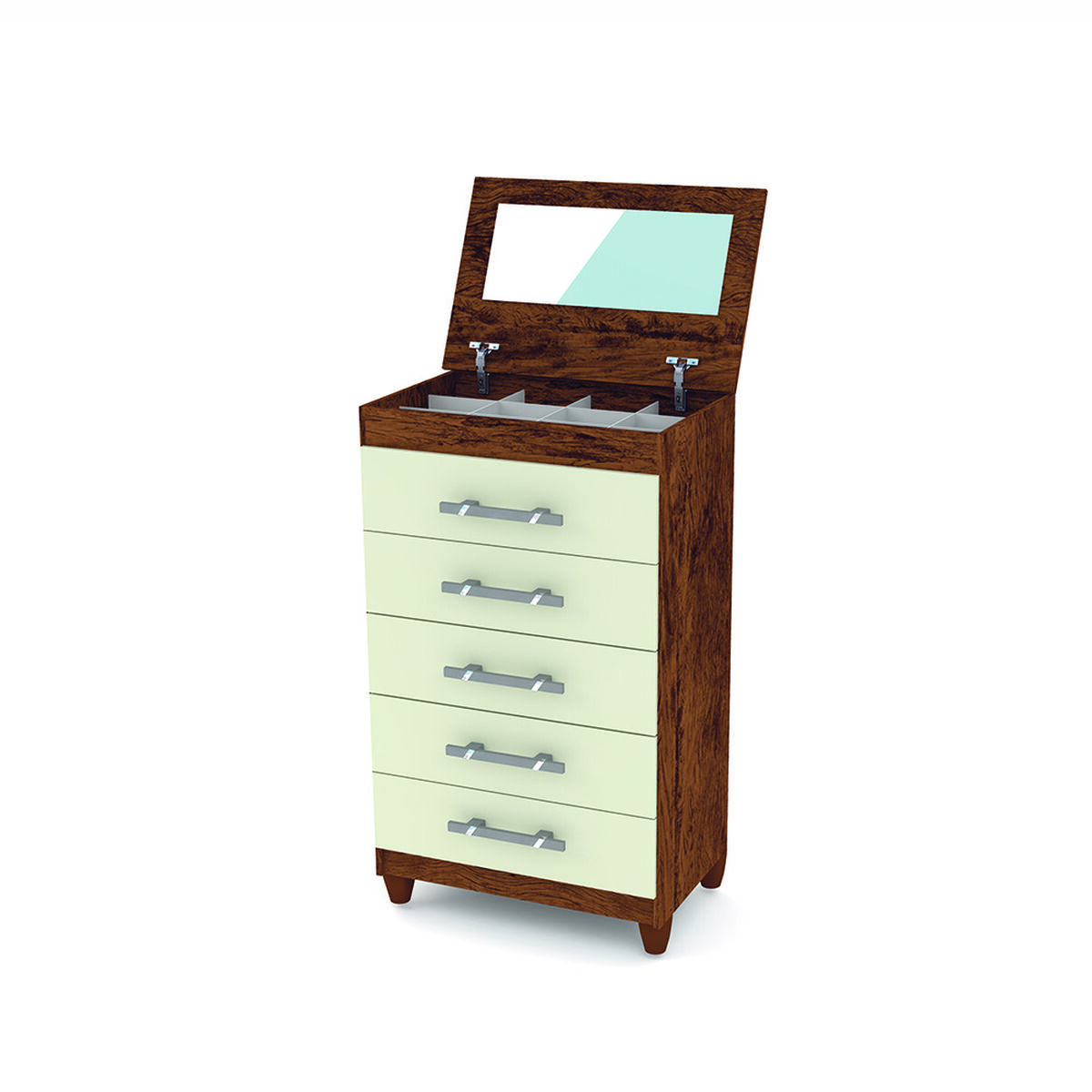 Comoda Joyero Jdo & Design Capri 5 Cajones 