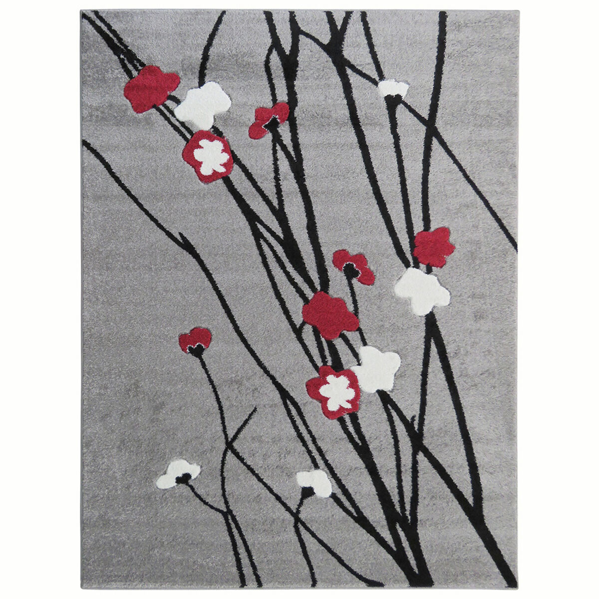 Bajada de Cama Idetex Carved Rojo 80 x 120 cm