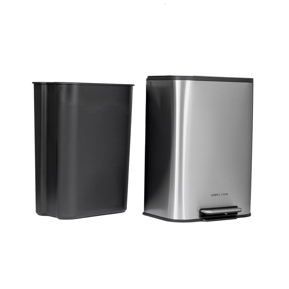Basurero Mate con Pedal Simple Cook 50 L
