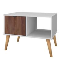 Mesa de Centro Home Mobili Jovi Blanco Café