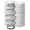 Cama Europea Celta Base Dividida 2 Plazas x 2 mt Everest Cobre + Respaldo + 2 Veladores Bamboo