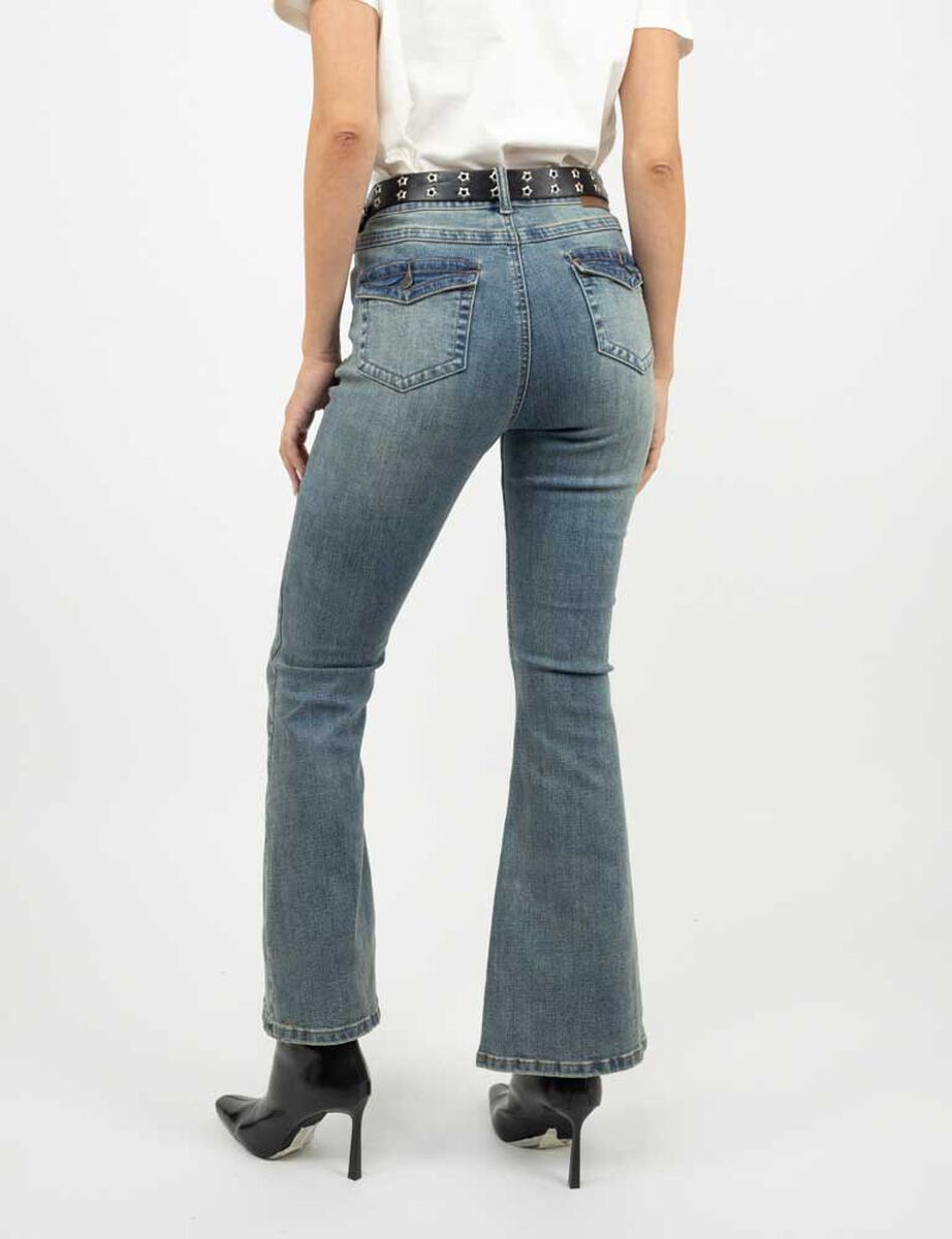 Jeans Flare Mujer Soviet