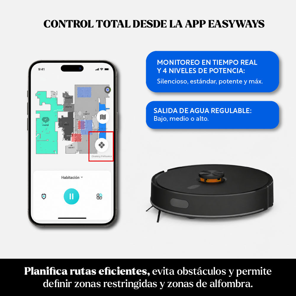 EasyWays SmartClean Prime Negro, foto 4