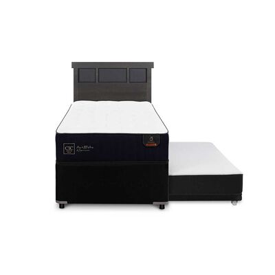 Imagen 1 del producto Cama Nido CIC Base Normal 1,5 Plazas Premium + Respaldo Dublin