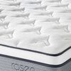 Cama Europea Rosen 1 Plaza Indie + Respaldo +  Velador Maurice