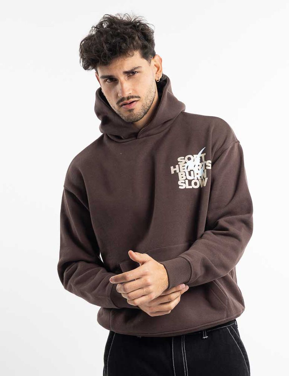 Poler&oacute;n Hoodie Boxy Hombre Icono