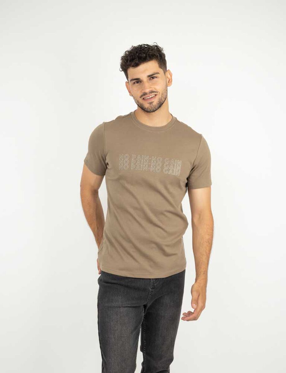 Polera Estampada Hombre Zibel