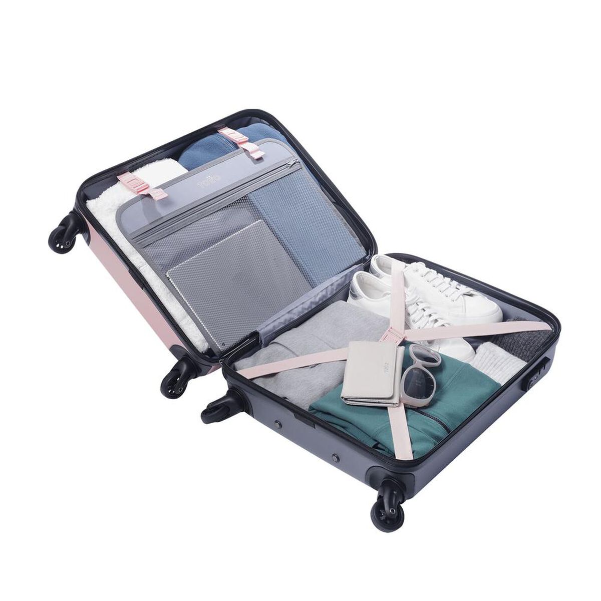 Maleta de Viaje Totto Bazy Rosado 35,34 lts. Talla S