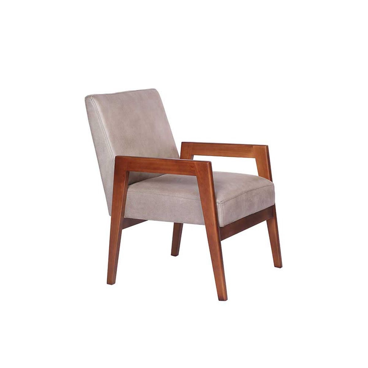 Sitial Cuero Latam Home Frankfurt Gris