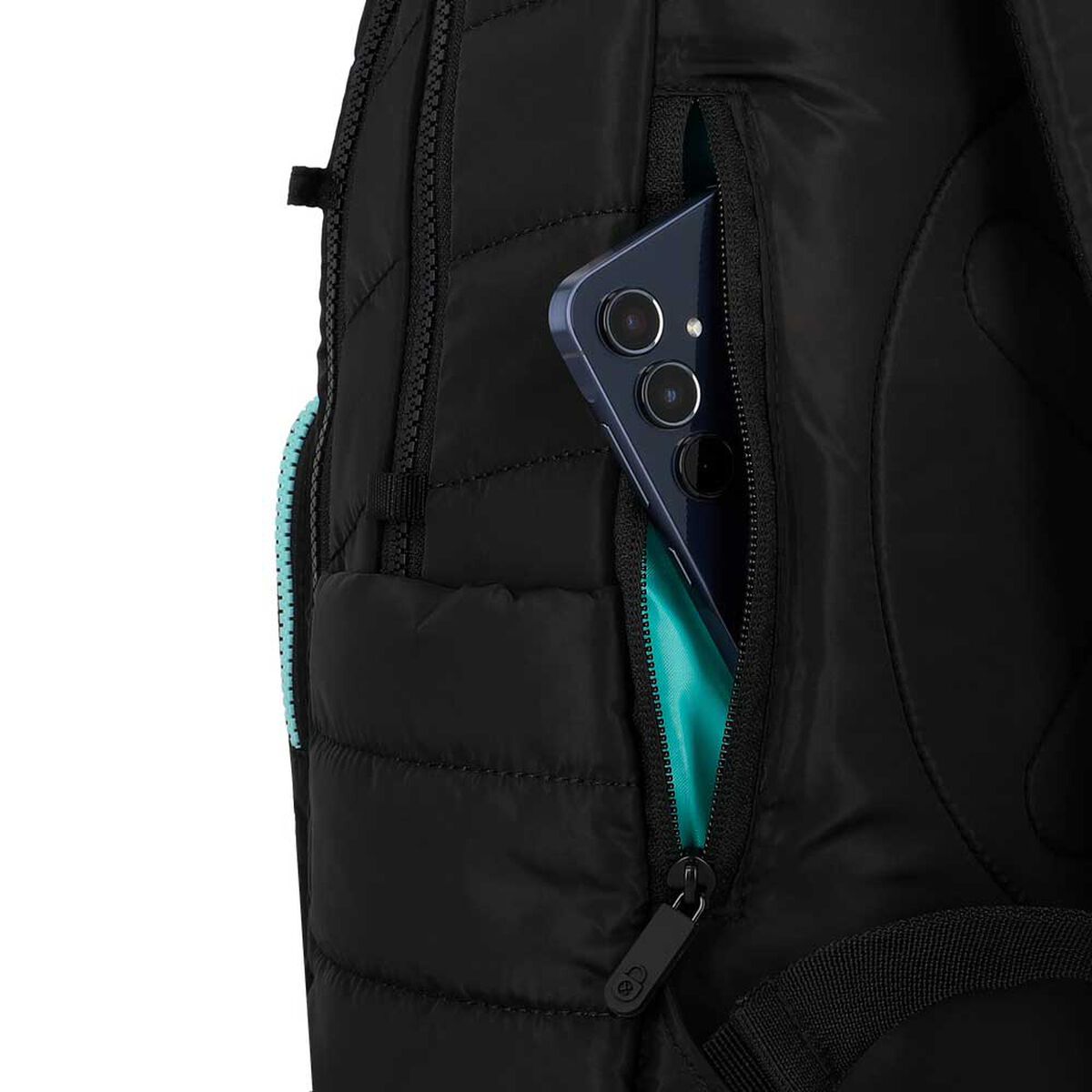 Mochila Notebook Xtrem Hamilton 6XT Negro/Verde Agua 14"