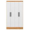 Clóset Roca Ámbar 4 Puertas Blanco