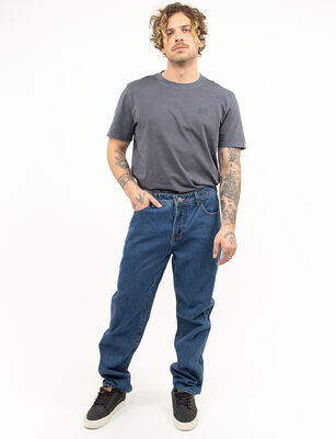 Imagen 2 del producto Jeans Liso Hombre Fiorucci Azul Medio, Celeste, Negro, Raw, Verde