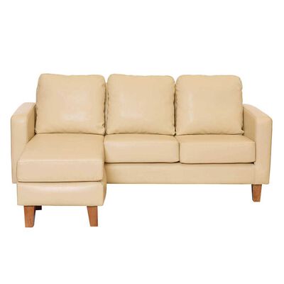 Sofá Seccional Intercambiable Latam Home Venecia 3 Cuerpos Beige