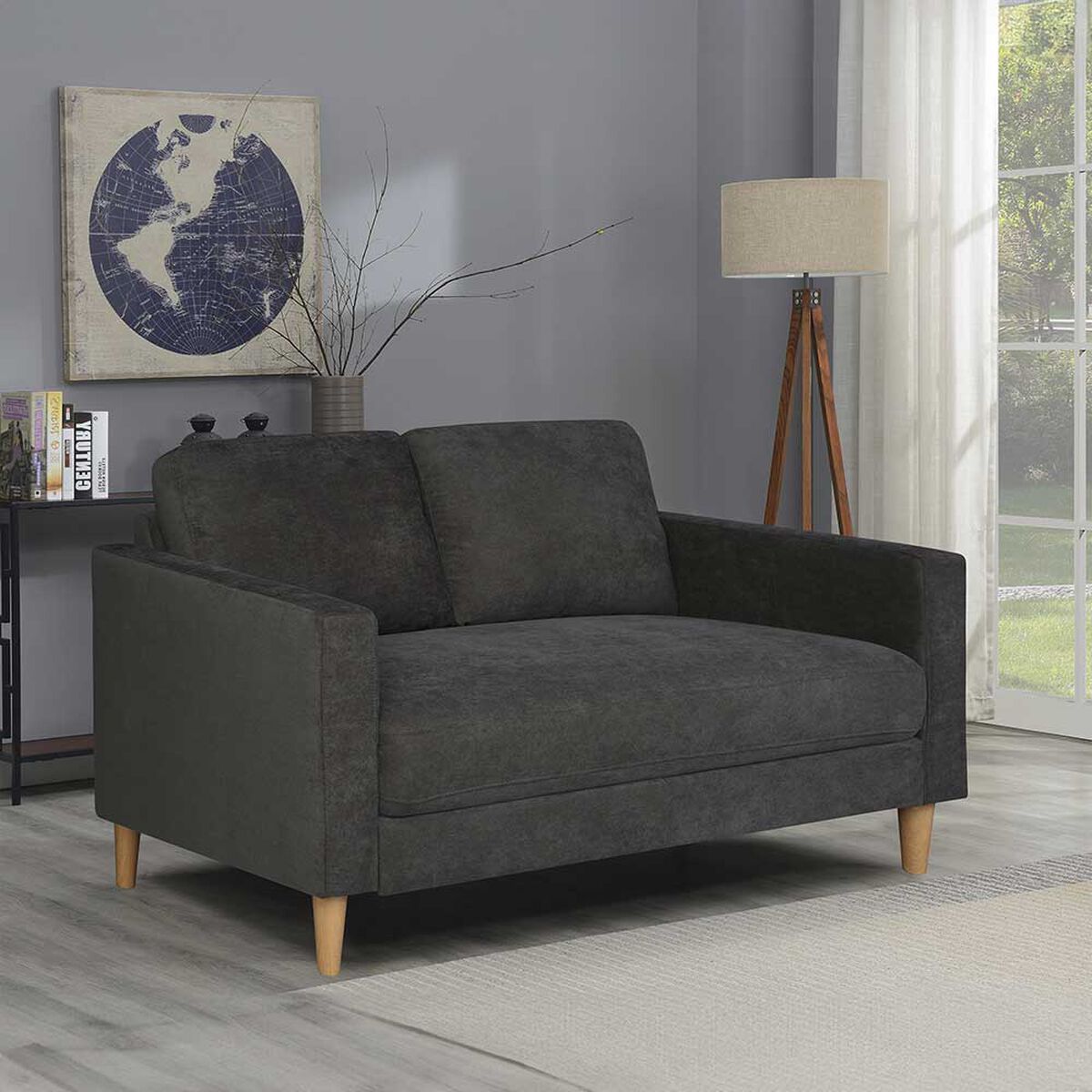 Sofá CIC Londres 2 Cuerpos Gris