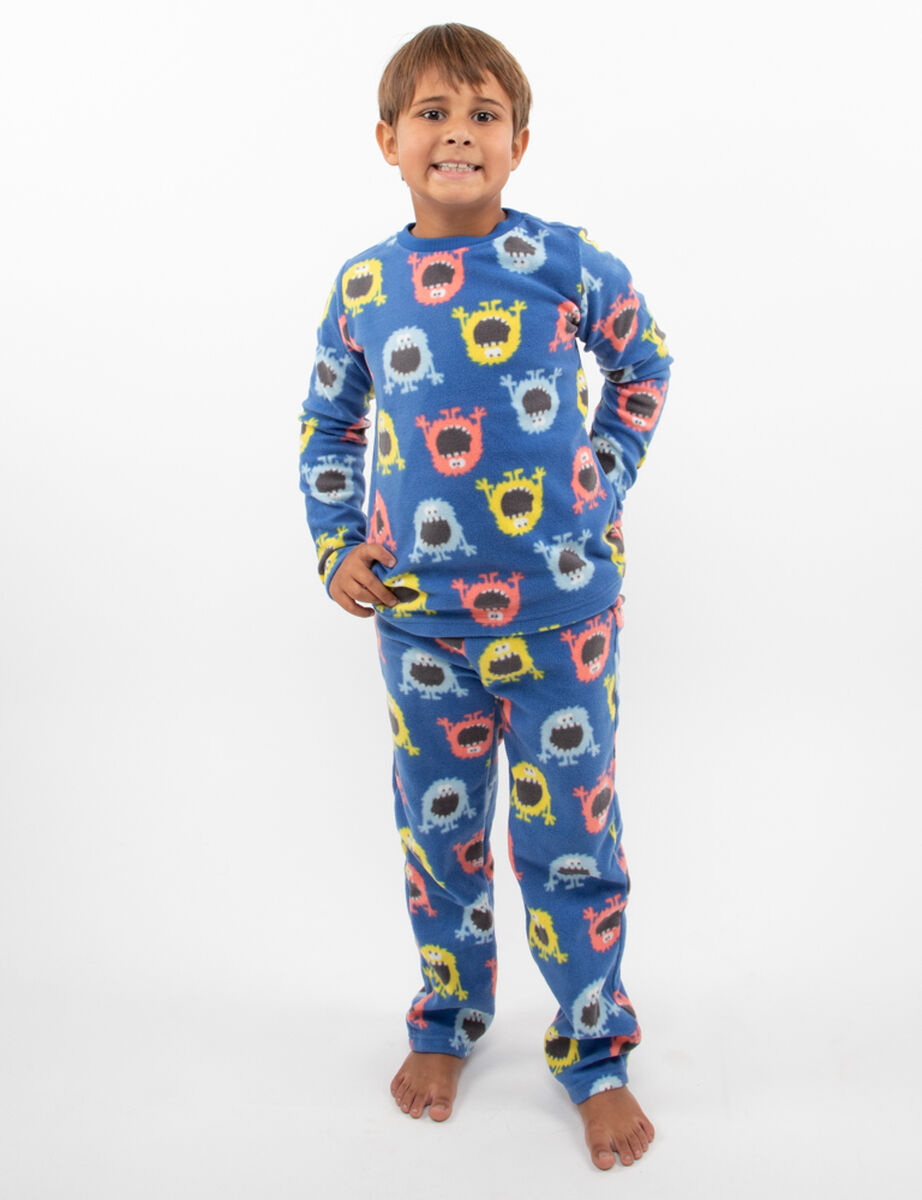 Pijama Polar Niño Chess