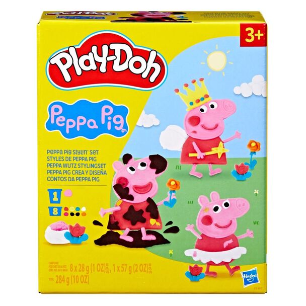 Set de Masa Moldeable Peppa Pig Set Crea y Diseña Play Doh
