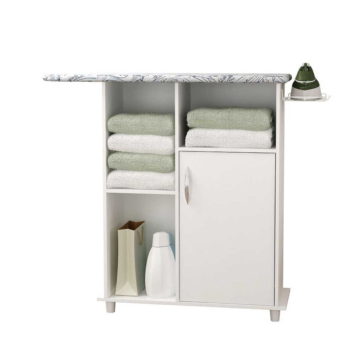 Mueble Auxiliar Home Mobili Ferpa 1 Puerta Blanco