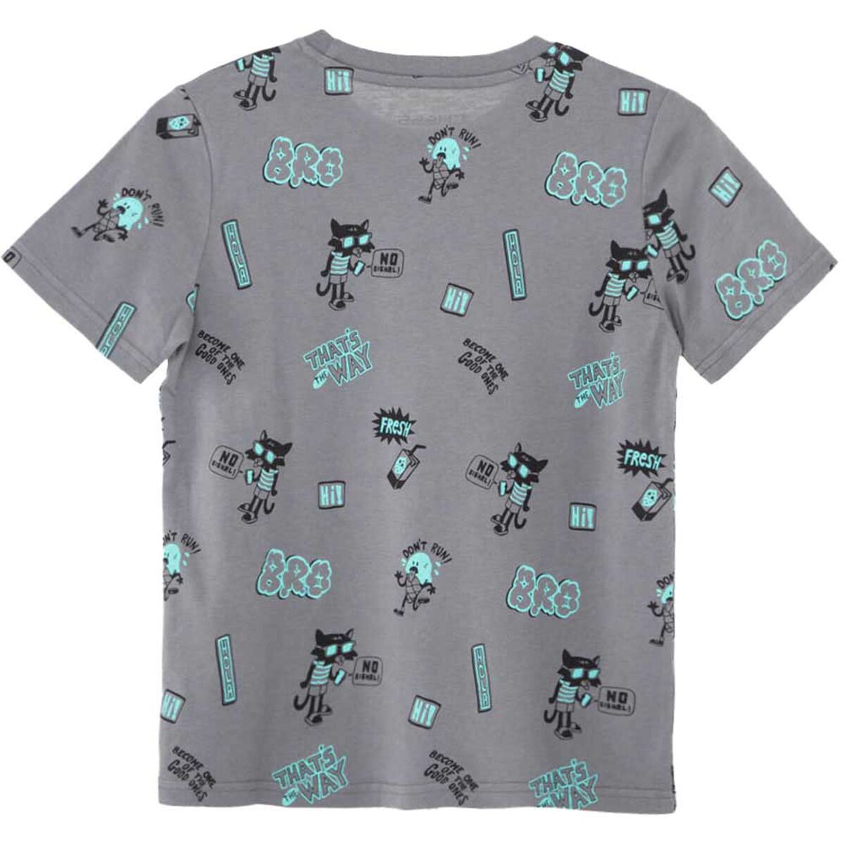Pack 2 Polera Manga Corta Robot de Algodón Niño Chess