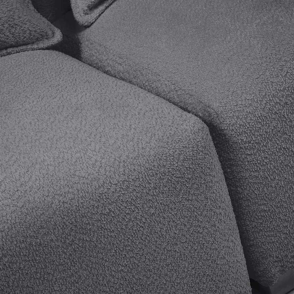 Sof&aacute; Mons Cala Boucle 2 Cuerpos Gris Medio