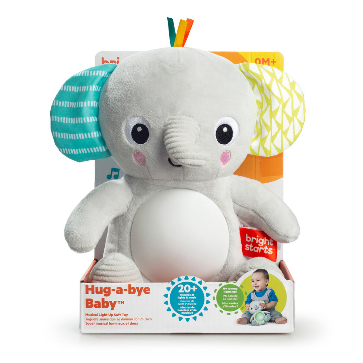 Baby Elefante Musica y Luces Bright Starts
