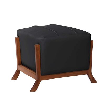 Pouf Latam Home Marsella PU Negro