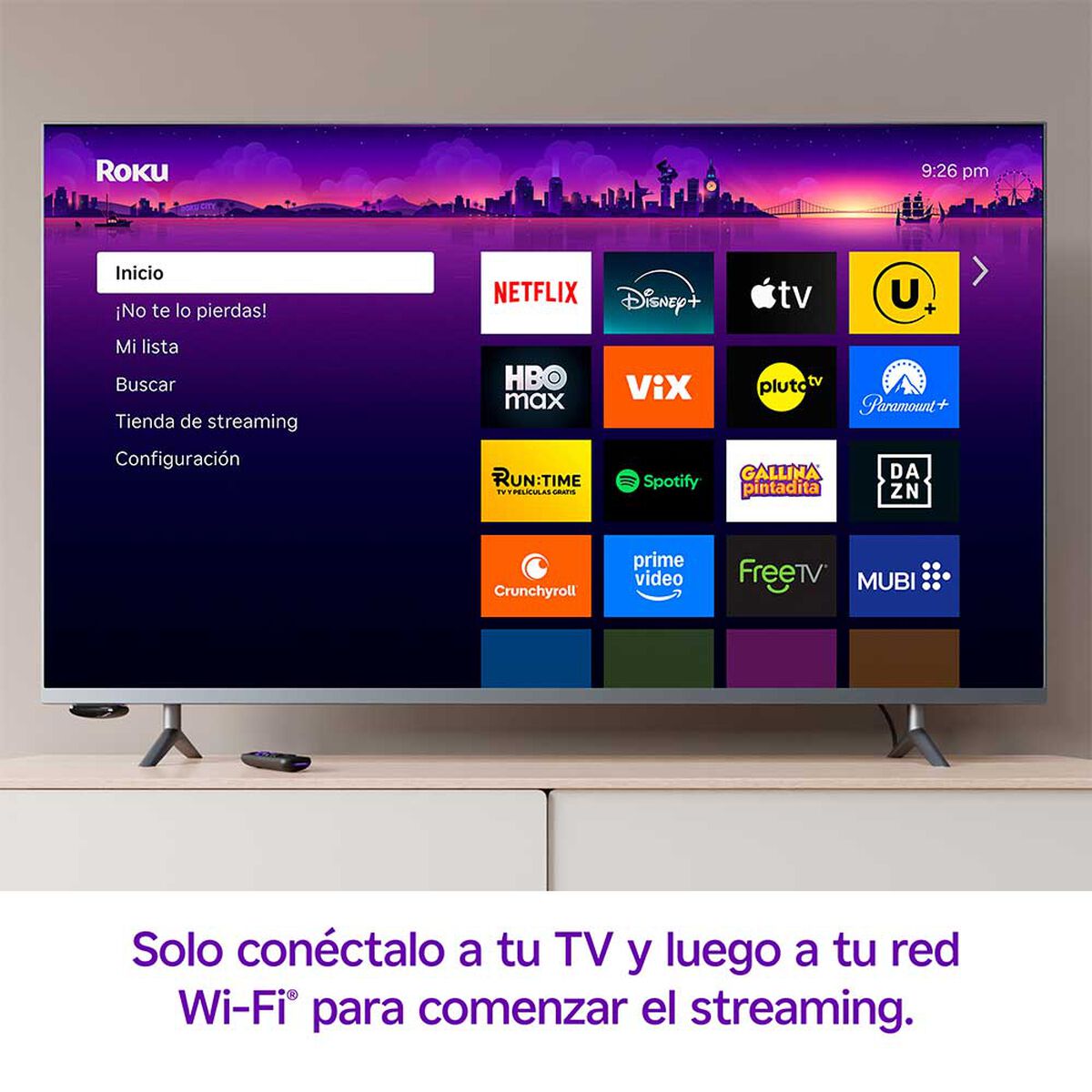 Reproductor Streaming Roku Express 4K
