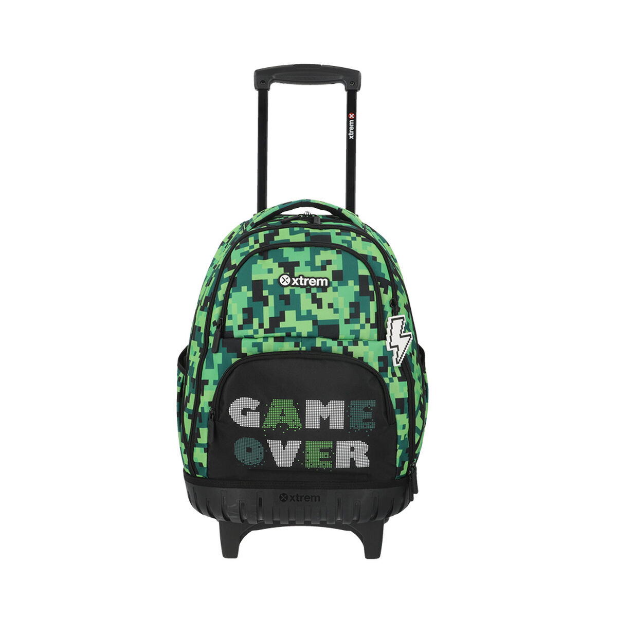 Mochila con ruedas Xtrem Cross 2.0 5XT Pixels Verde