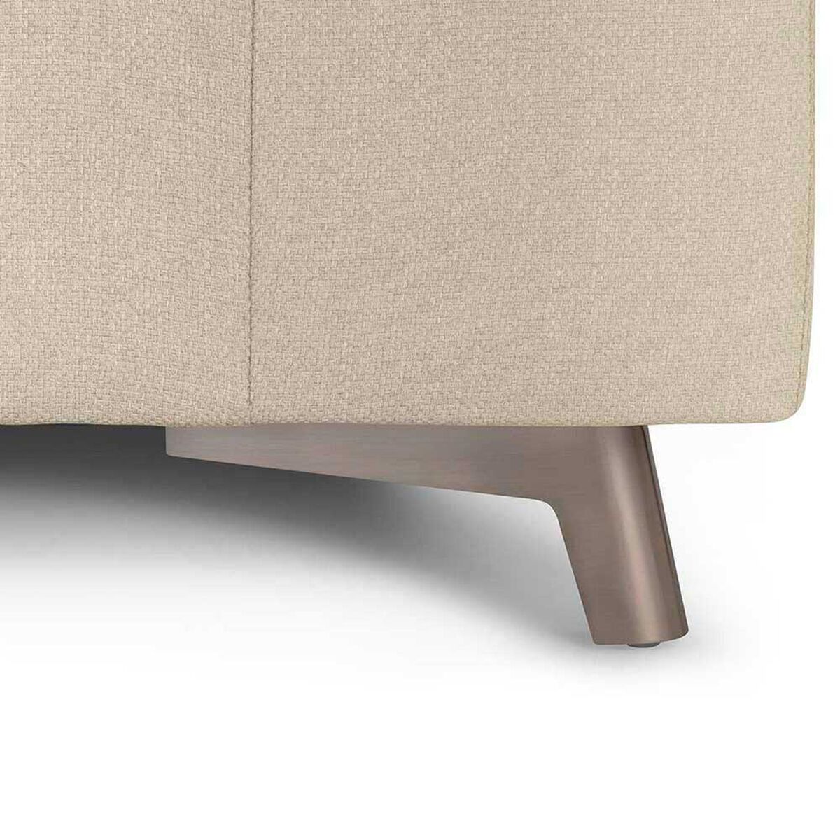 Sof&aacute; Seccional Derecho Rosen Carter 3-1 Cuerpos Beige