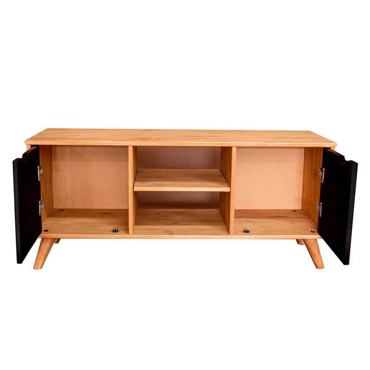 Rack TV Vekkahome Grecia Hasta 43" Café