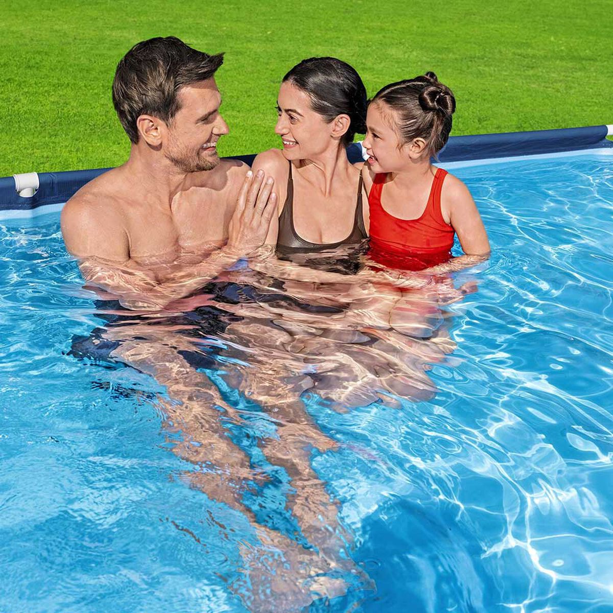 Piscina Estructural Bestway Steel Pro Splash Azul 300 x 201 x 66 cm 3300 lt 