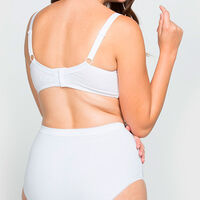 Calzón Maxi Algodón Elasticado BEIGE, BLANCO, NEGRO