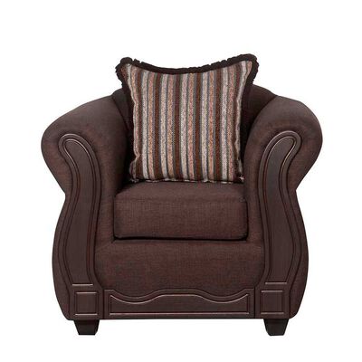 Imagen 2 del producto Juego de Living Black Factory Sofia 6 Cuerpos Café