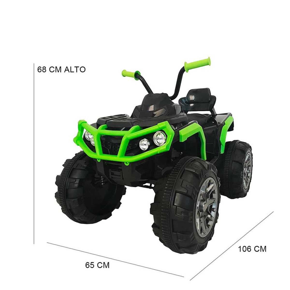 Cuatrimoto a Batería Verde Bebesit