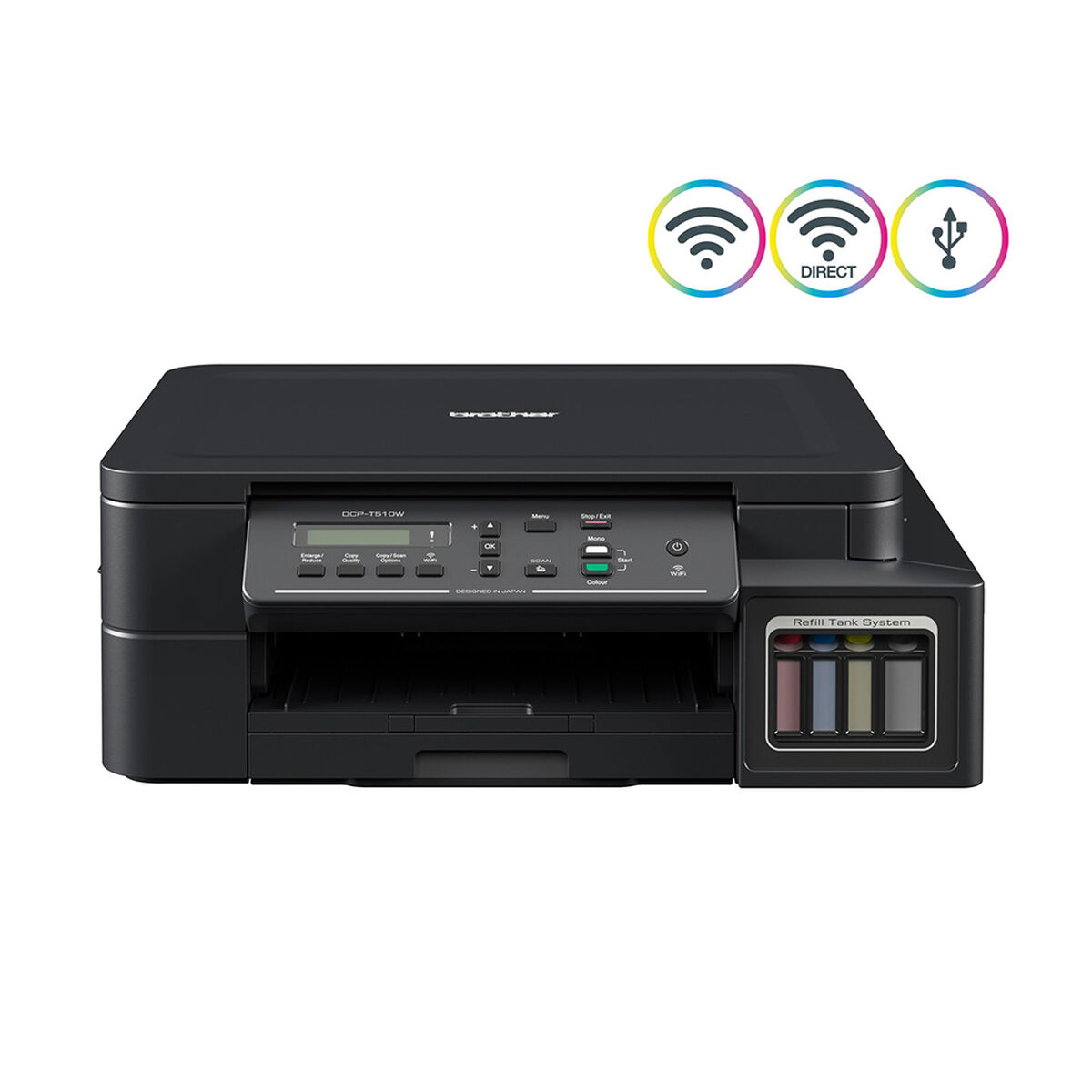 Multifuncional Brother Tinta Continua DCP-T510W WiFi
