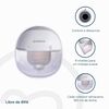 Extractor Leche Materna Eléctrico Manos Libre + 10 Bolsas Bebesit