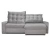 Sofá Reclinable Innovamuebles Magestic 2 Cuerpos Gris